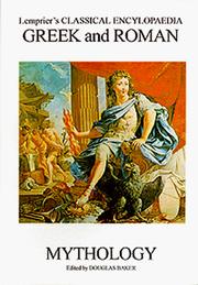 Cover of: Greek and Roman Mythology, Vol. M to Pom by John Lemprière