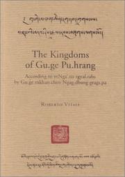 Cover of: The Kingdoms of Gu.Ge Pu.Hrang: According to Mnga'.Ris Rgyal.Rabs by Gu.Ge Mkhan.Chen Ngag.Dbang Grags.Pa