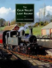 Cover of: The Culm Valley Light Railway by Michael J. Messenger