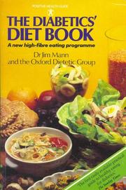 Cover of: Diabetics' Diet Book (Positive Health Guide)