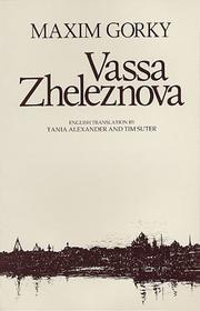 Cover of: Vassa Zheleznova (Plays)