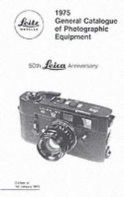 Cover of: 1975 Leitz General Catalogue of Photographic Equipment 50th Leica Anniversary