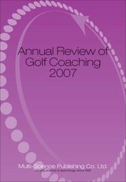 Cover of: Annual Review of Golf Coaching 2007 by Simon Jenkins