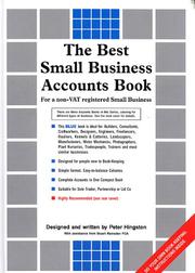 Cover of: The Best Small Business Accounts Book (Blue Version)