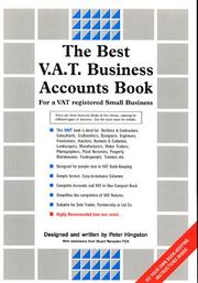 Cover of: The Best V.A.T. Business Accounts Book