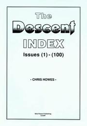 Cover of: The Descent Index 1-100