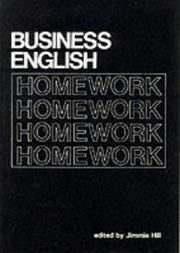 Cover of: Business English Homework by Jimmie Hill