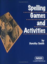 Cover of: Spelling Games and Activities (Nasen Publication)