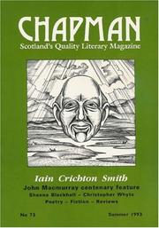Cover of: Iain Crichton Smith (Chapman Magazine)