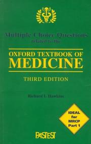 Cover of: Multiple Choice Questions Related to the "Oxford Textbook of Medicine"