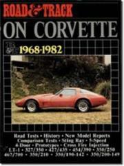 Cover of: "Road & Track" on Corvette, 1968-82
