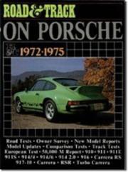 Cover of: "Road & Track" on Porsche, 1972-75