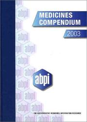 Cover of: Medicines Compendium 2003 Book