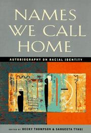 Cover of: Names We Call Home by Becky Thompson