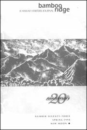 Cover of: Bamboo Ridge Quarterly #73 | Various