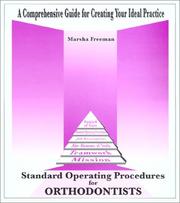 Cover of: Specialized Operating Procedures for Orthodontists