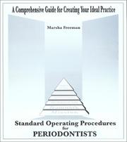 Cover of: Specialized Standard Operating Procedures for Periodontists