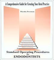 Cover of: Specialized Operating Procedures for Endodontists