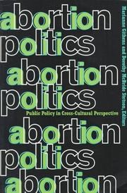 Cover of: Abortion Politics by M. Githens