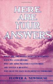 Cover of: Here Are Your Answers Volume Two by Flower A. Newhouse