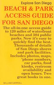 Cover of: Beach and Park Access Guide for San Diego