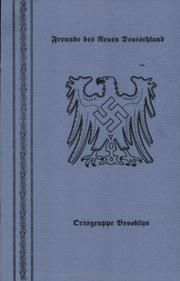 Ortsgruppe Brooklyn Yearbook by Nazi Party