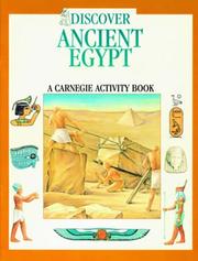 Cover of: Discover Ancient Egypt: A Carnegie Activity Book (Discover Series)