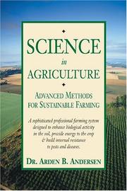 Cover of: Science in Agriculture | Arden B. Andersen