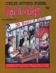 Cover of: Radio-Craft: 50 Years of Radio : March 1938 (Jubilee Souvenir Number 9, Vol 9)