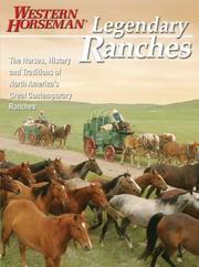 Cover of: Ranch Legends | Guy De Gabard