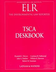 Tsca Deskbook by Environmental Law Institute.