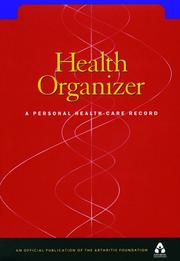 Cover of: Health Organizer: A Personal Health-Care Record