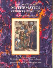 Cover of: The Noah Plan Mathematics Curriculum Guide by Arthur P. Ricciardi, Arthur P. Ricciardi