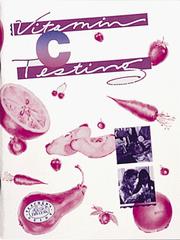Cover of: Vitamin C Testing (Great Explorations in Math & Science)