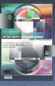 Cover of: After Death Consciousness and Processes