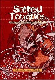 Cover of: Salted Tongues ¿ Modern Literature in St. Martin by Fabian Badejo