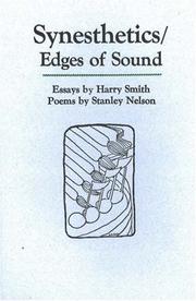 Cover of: Synesthetics/Edges of Sound by H. Smith