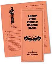 Cover of: About Your Vehicle Damage Claim: 50 Questions and Answers (with Checklist)