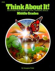 Cover of: Think About It: Middle Grades (Kids' Stuff Book)
