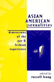 Cover of: Asian American sexualities | 