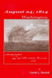 Cover of: August 24, 1814: Washington in Flames