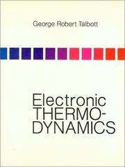 Cover of: Electronic Thermodynamics