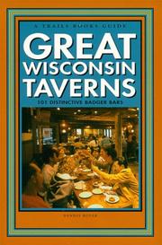 Cover of: Great Wisconsin Taverns by Dennis Boyer