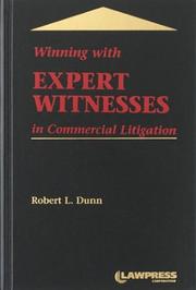 Cover of: Winning with Expert Witnesses in Commercial Litigation