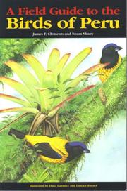 Cover of: Field Guide to the Birds of Peru
