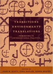 Cover of: Transitions, environments, translations: feminisms in international politics