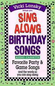 Cover of: Sing Along Birthday Songs | Vicki Lansky