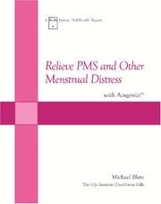 Cover of: Relieve PMS and Other Menstrual Distress with Acugenics