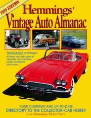 Cover of: Hemmings' Vintage Auto Almanac 1999 (Hemmings' Collector Car Almanac) by Hemmings Motor News