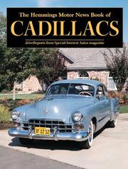 Cover of: The Hemmings Motor News Book of Cadillacs (Hemmings Motor News Collector-Car Books)